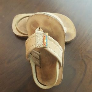 Rainbow Infant Flip Flops